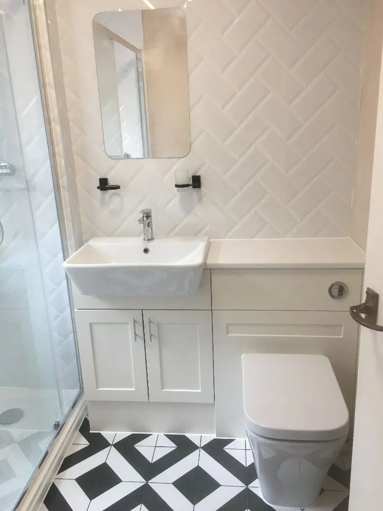 Small bathroom repair in Tarrant Keynston